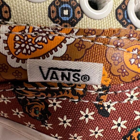 VANS Era Tiger Patchwork Unisex Sneaker Shoes Men's Size 5.5/Women's Size 7.0 - Picture 8 of 9